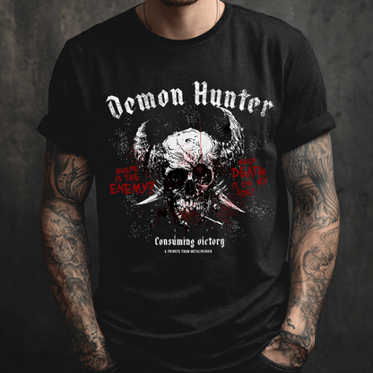 Camiseta On My Side - Demon Hunter Tribute
